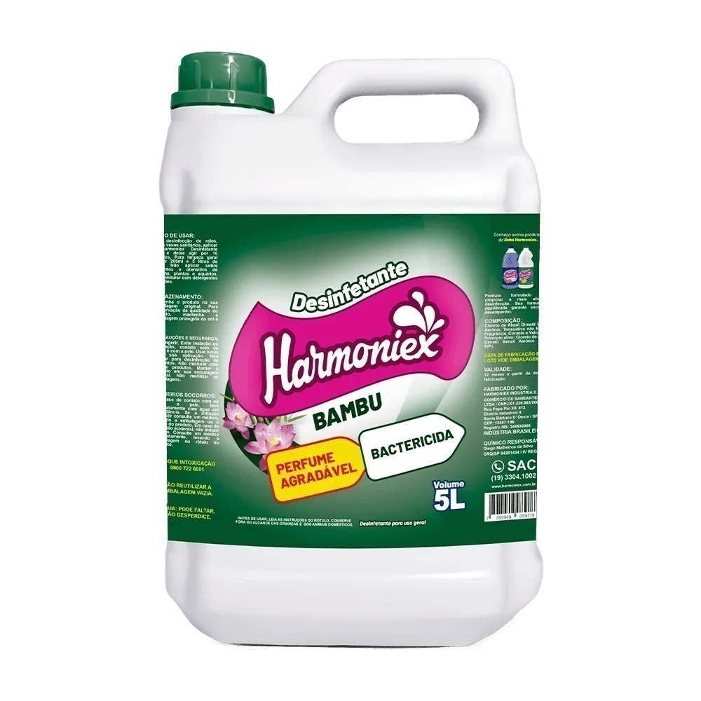 COD 3951 DESINFETANTE BAMBU 5L HARMONIEX